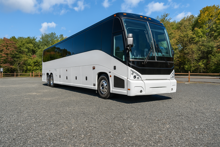 Fayetteville Coach Bus Service 56 Passenger Coach Bus