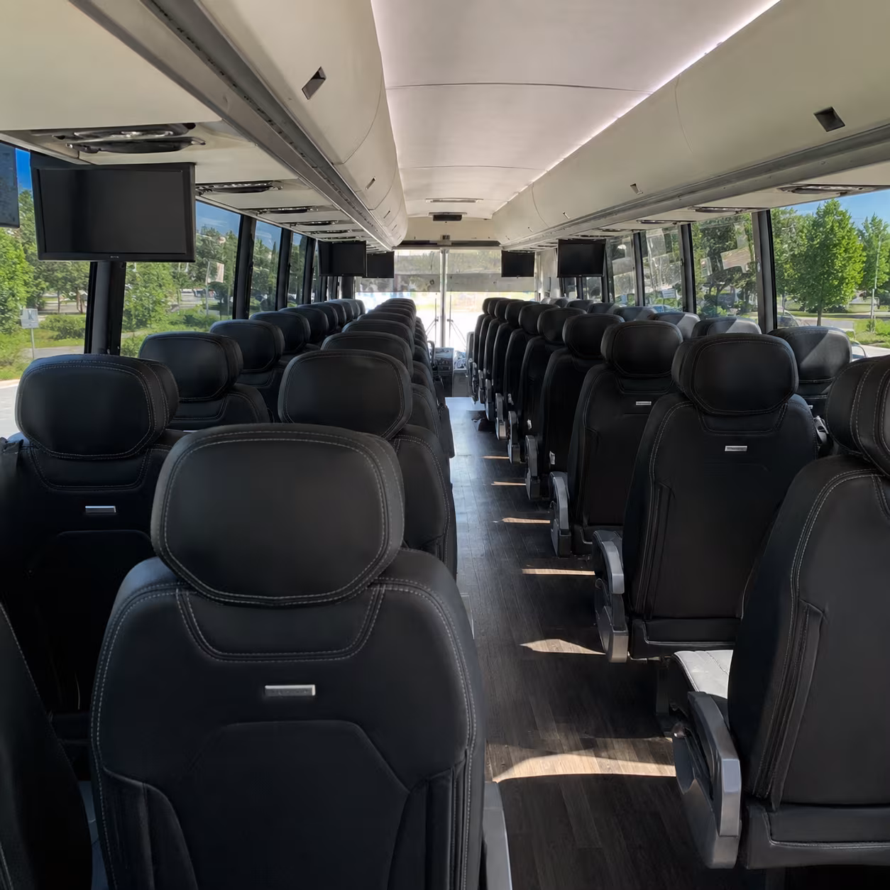 charter bus shuttle service at fayetteville regional airport fay