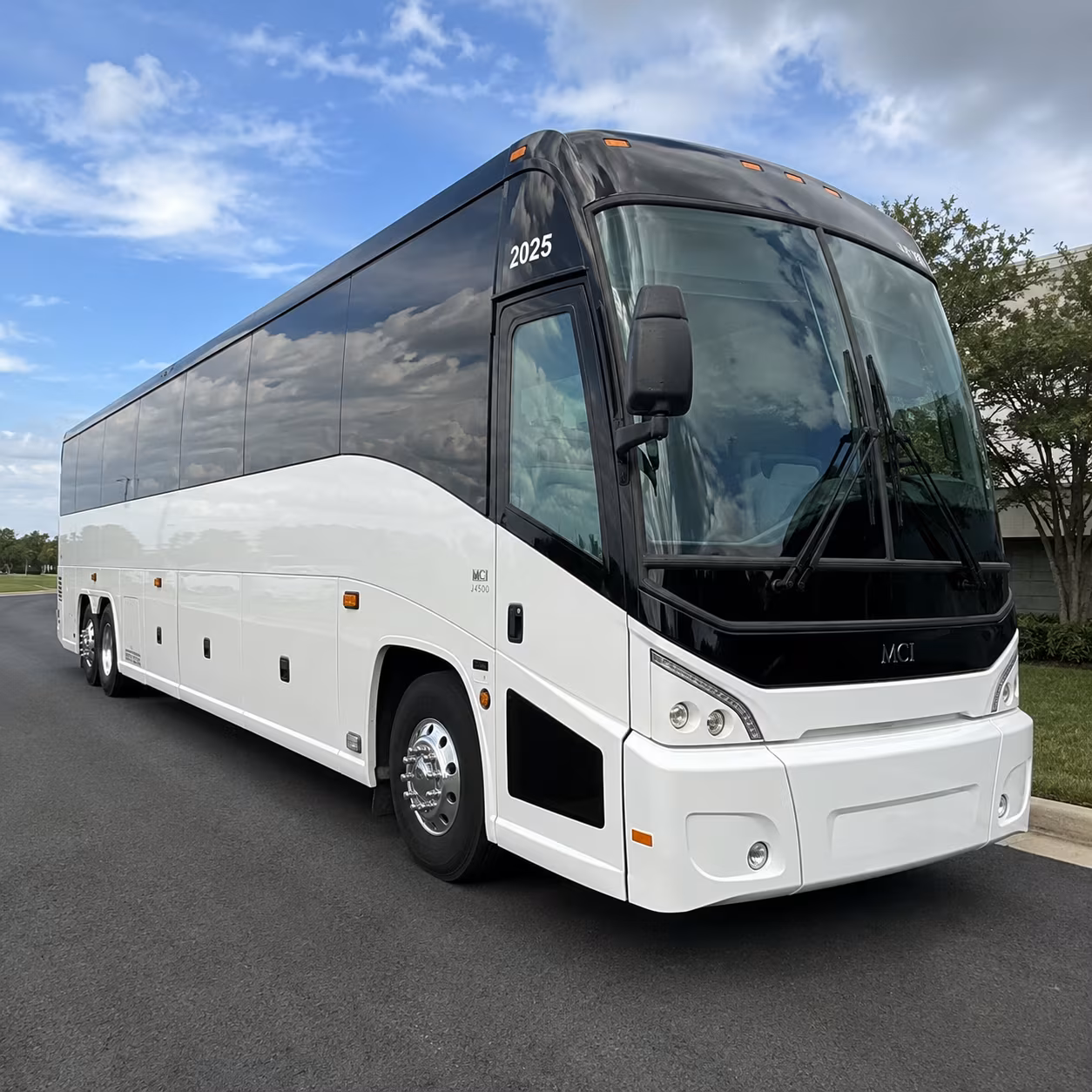 charter buses for corporate relocations and military family group travel