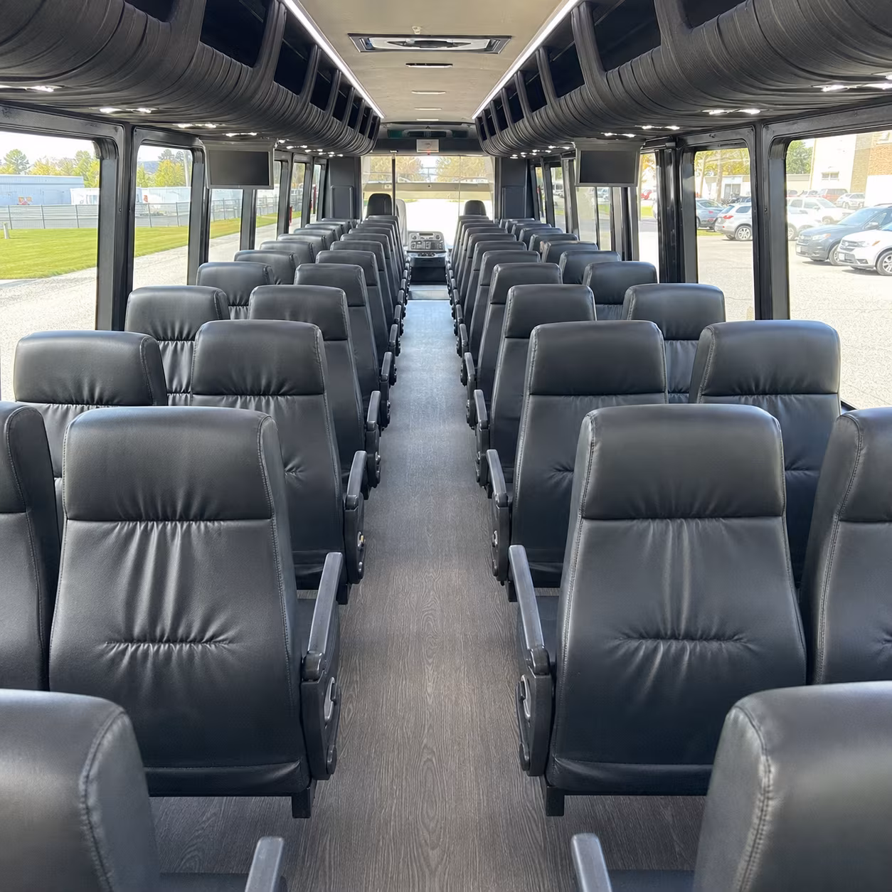 charter buses for fayetteville wedding ceremony and reception runs