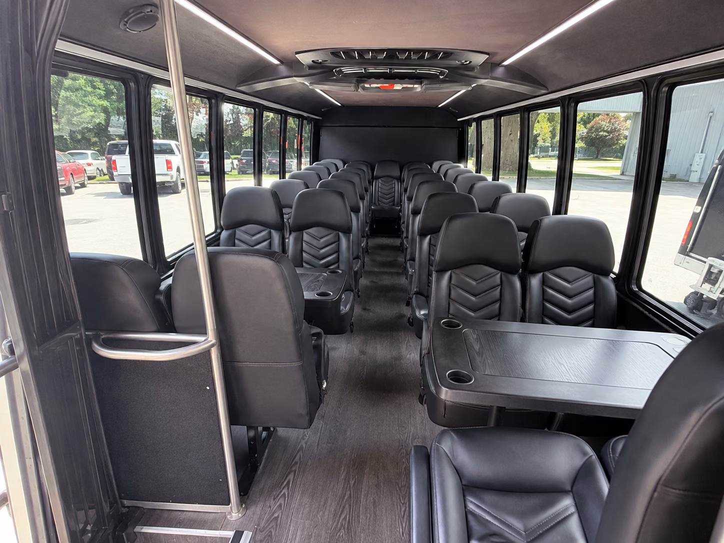 charter buses for large fayetteville prom groups and school events