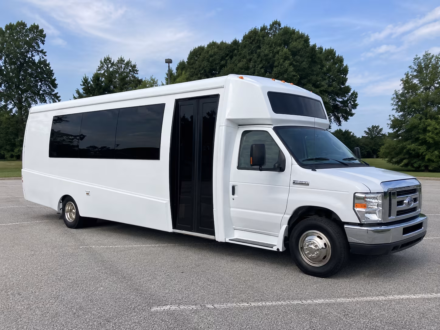 fayetteville 18 passenger party bus