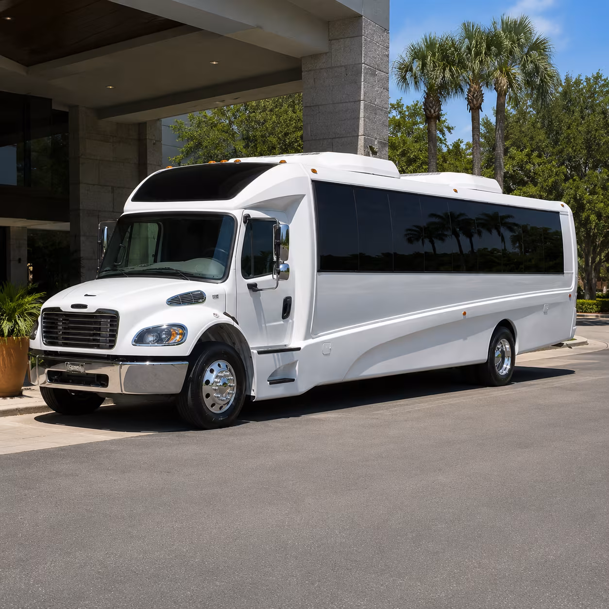 fayetteville 28 passenger minibus
