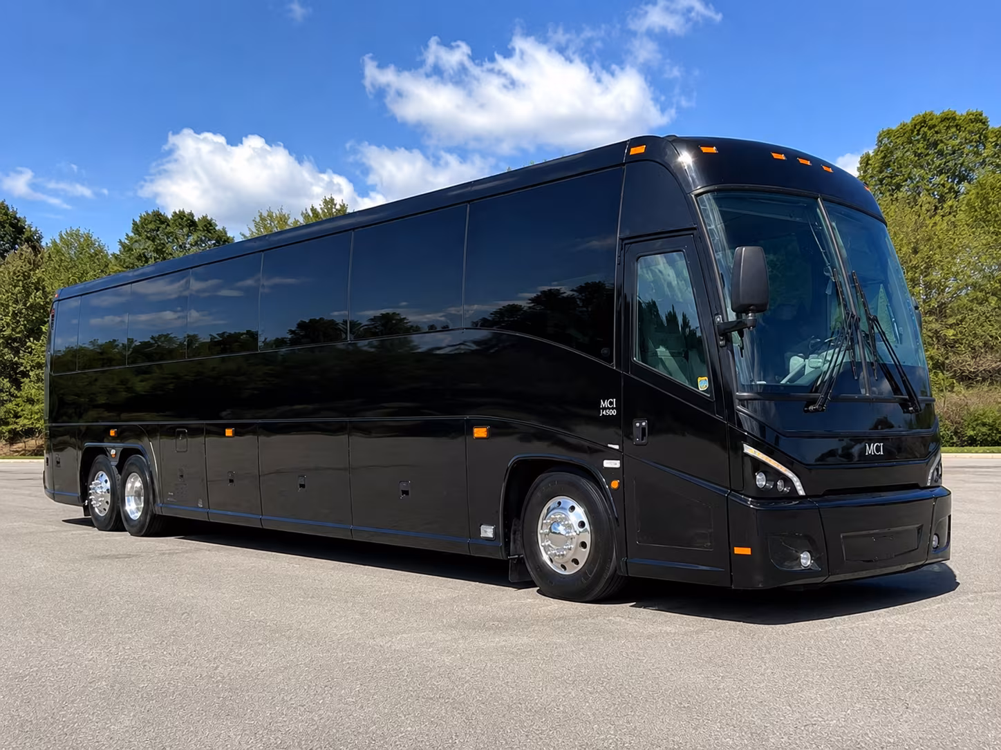 fayetteville bus rental service area