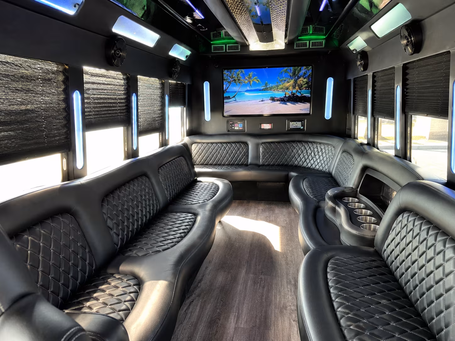 fayetteville corporate event party bus rental