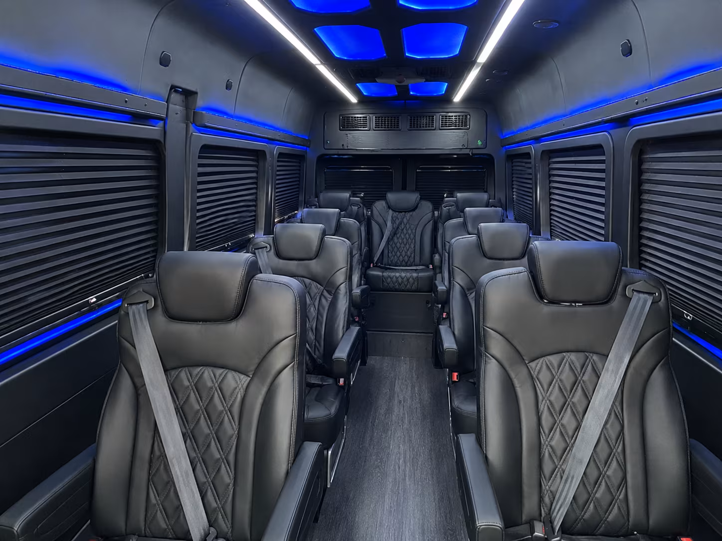 fayetteville corporate event transportation onboard seating