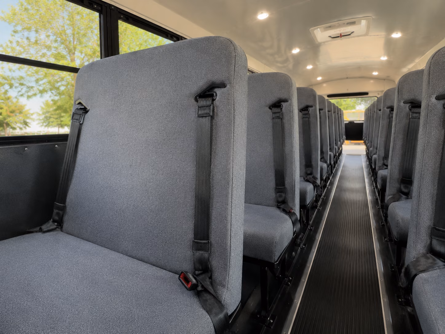 fayetteville school bus inside