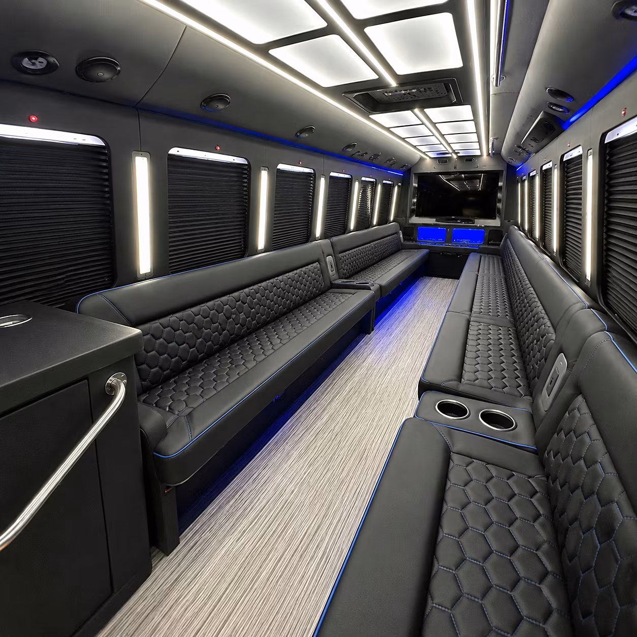 fayetteville sporting event party bus rental