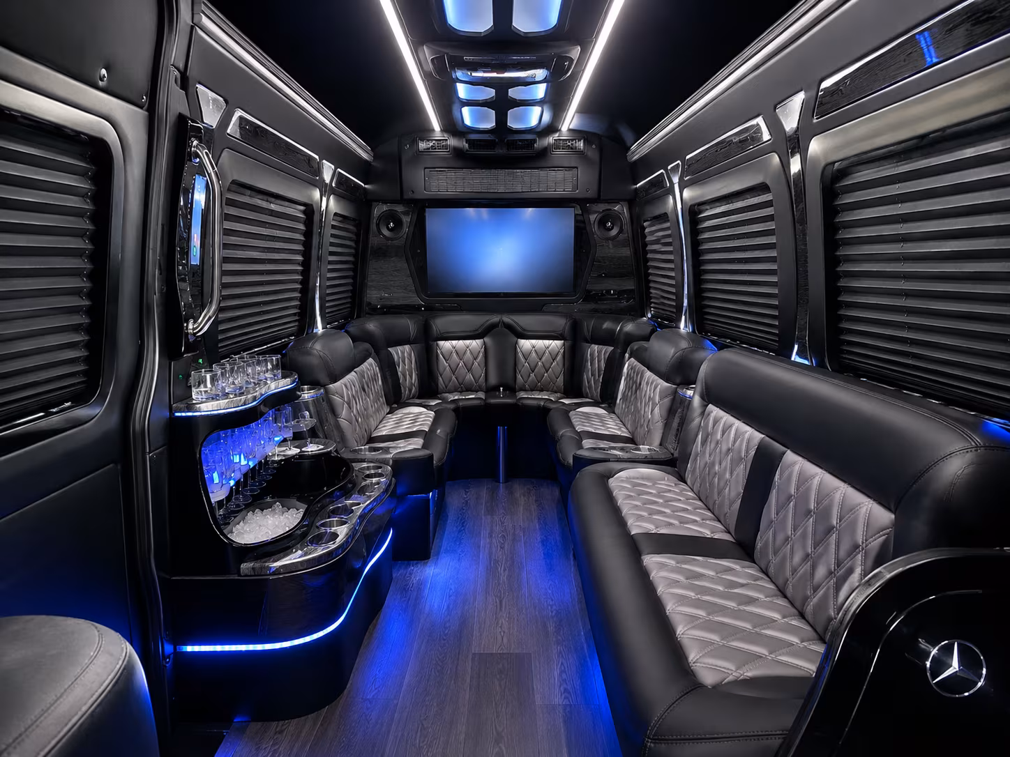 fayetteville sprinter limousine interior