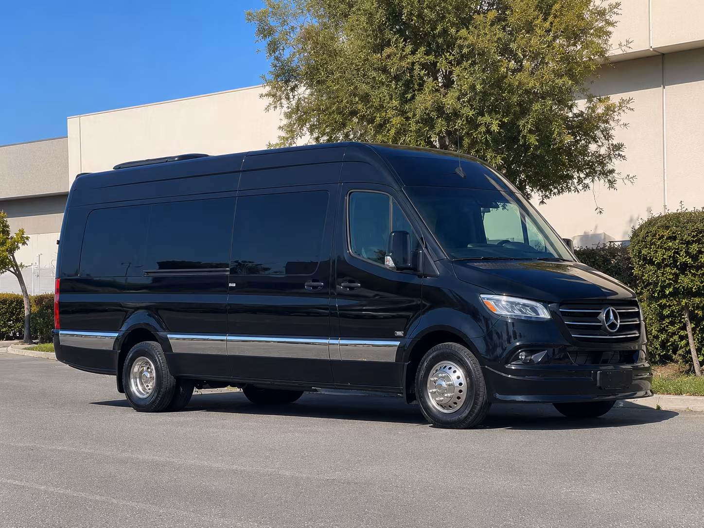 fayetteville sprinter van with driver
