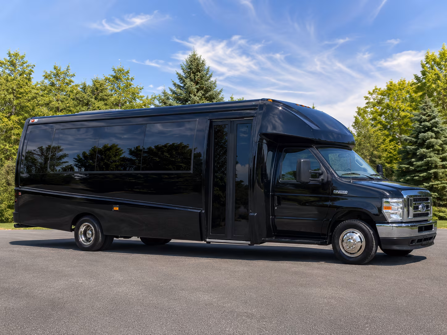 festival and outdoor event buses across fayetteville