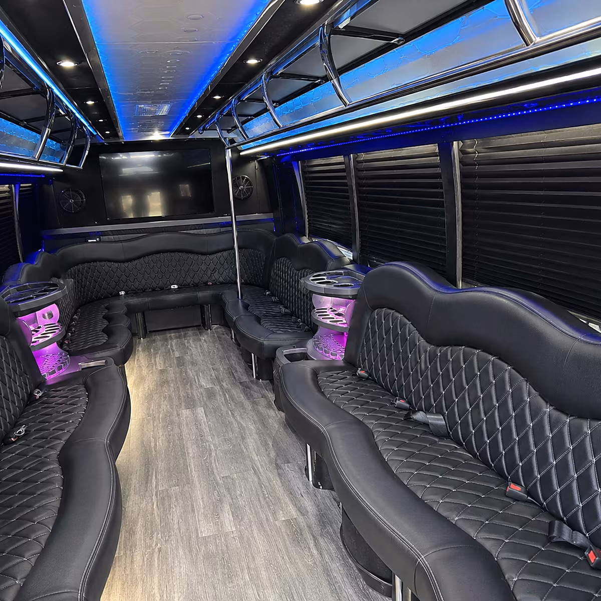 party buses to spectrum center shows in charlotte